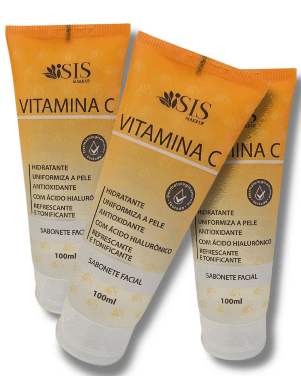 Sabonete Facial Vitamina C - ISIS MakeUp