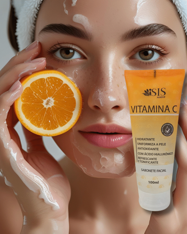 Sabonete Facial Vitamina C - ISIS MakeUp - Imagem 3