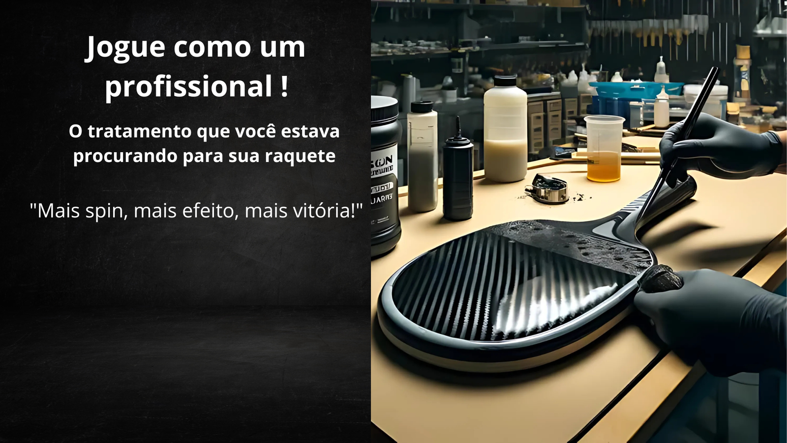 Tratamento de raquete